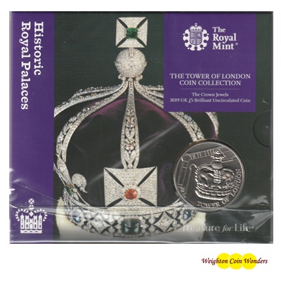 2019 BU £5 Coin Pack - The Crown Jewels